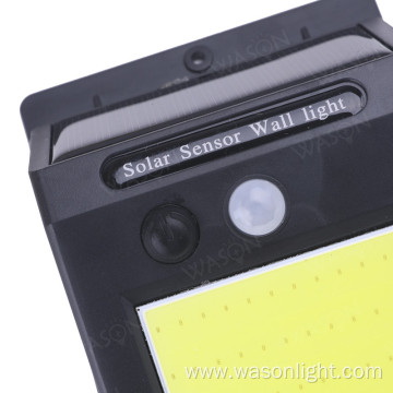 Ningbo Factory Cob 48 Led Cheap Wireless Security Outdoor Lights Wall Solar Lamp